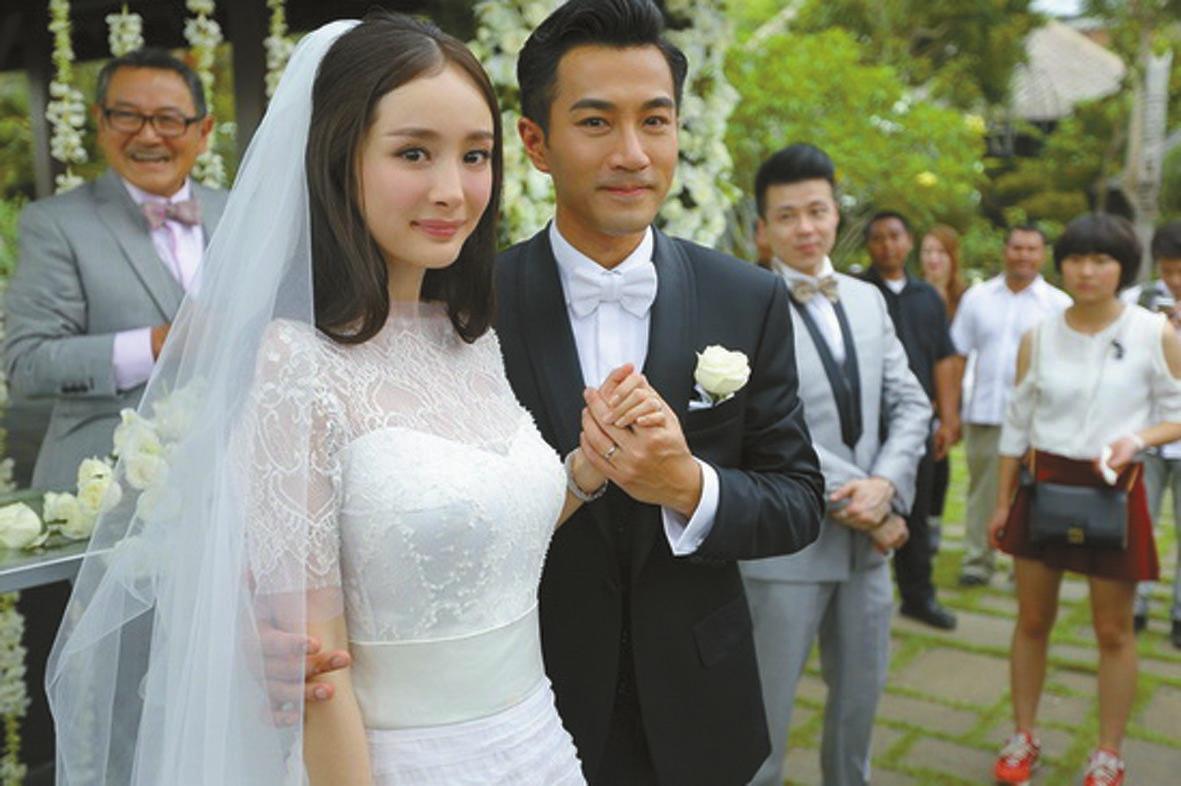 杨幂与刘恺威的最新旅程，自然美景中的心灵之旅揭秘
